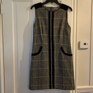 Boden plaid wool dress